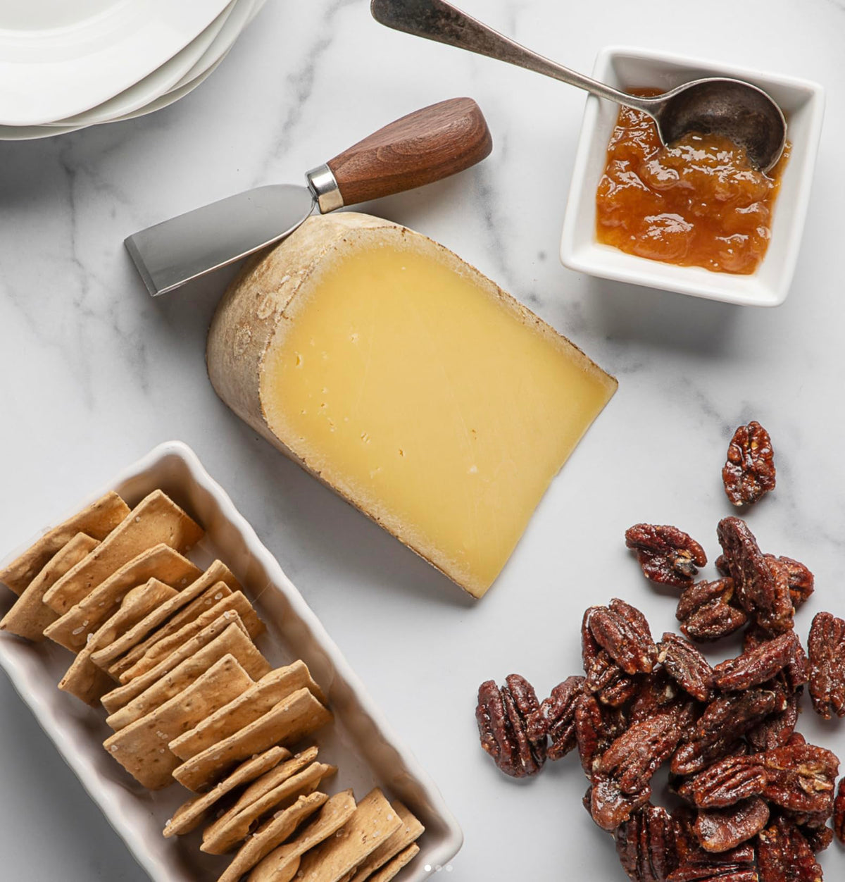 Fortune Favors Candied Pecans – Sweet & Salty Snack, Handcrafted Small Batches, USA-Grown Pecans (16oz, Classic)