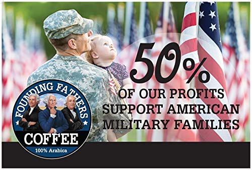 Founding Fathers Coffee French Roast K-Cup Pods (80 Count) – Keurig 2.0 Compatible
