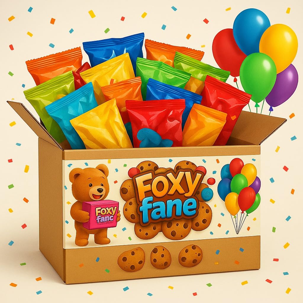 Foxy Fane 25ct Healthy Snack Box – Premium Gift Care Package & Variety Pack