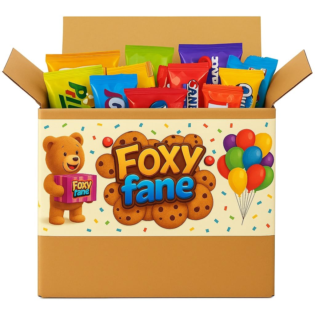 Foxy Fane 30-Count Holiday Gift Box – Healthy Snack Variety Pack
