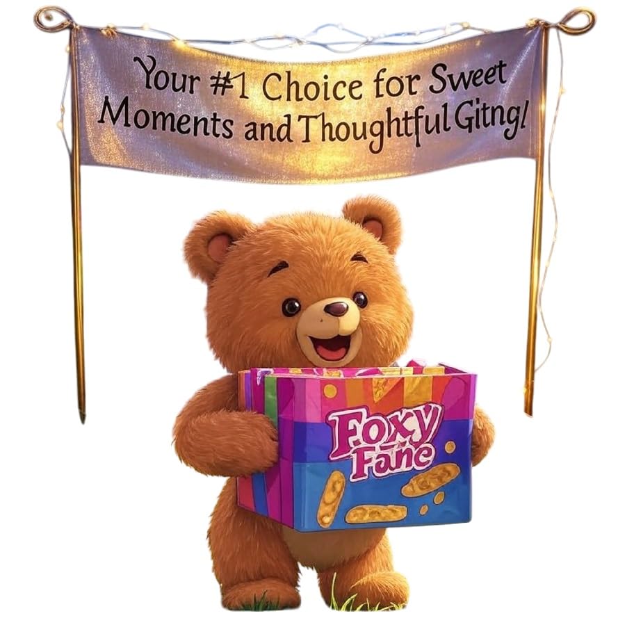 Foxy Fane 30-Count Holiday Gift Box – Healthy Snack Variety Pack
