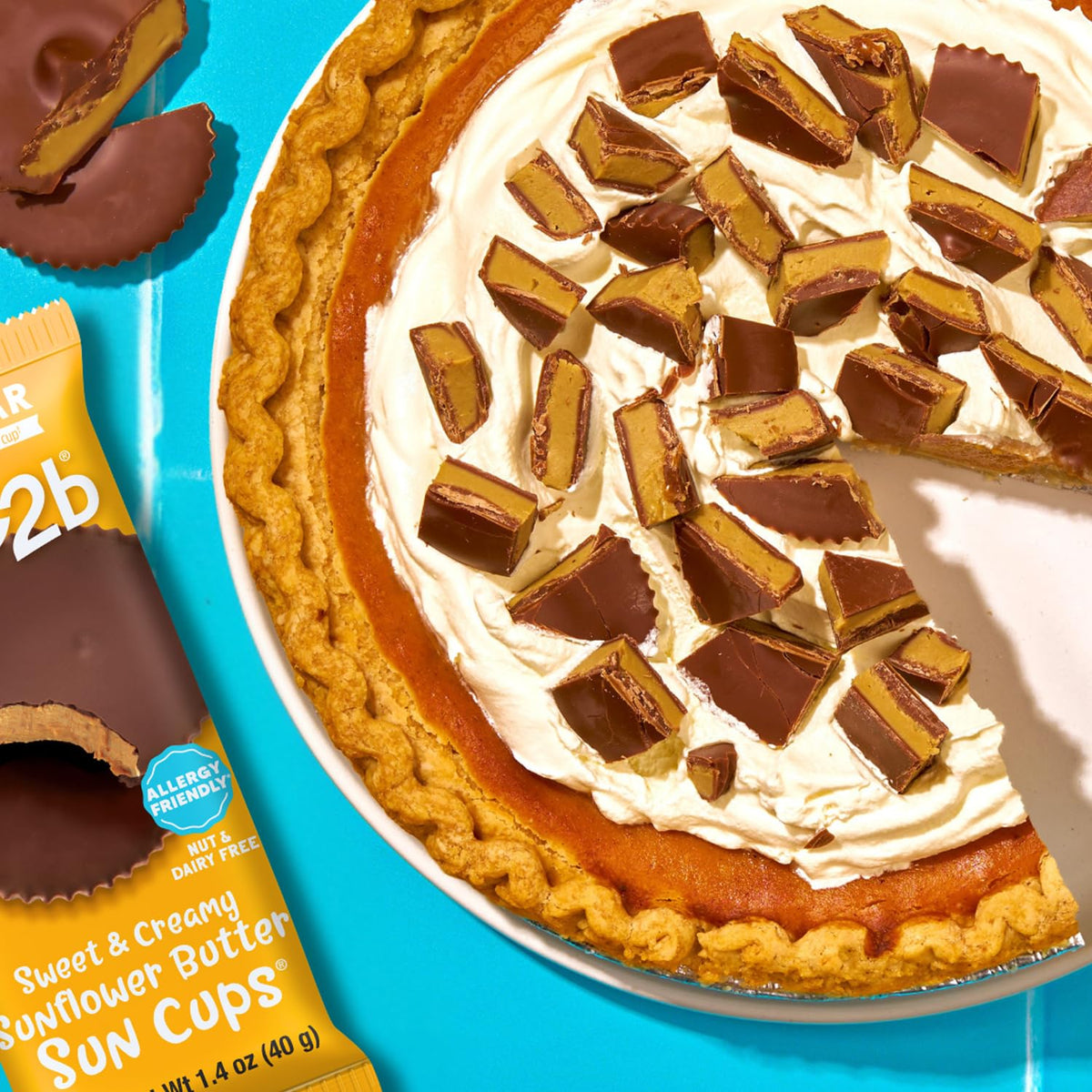 Free 2b Chocolate Sun Cups – Gluten-Free, Dairy-Free, Nut-Free & Soy-Free, 1.4 oz Each (Pack of 12)