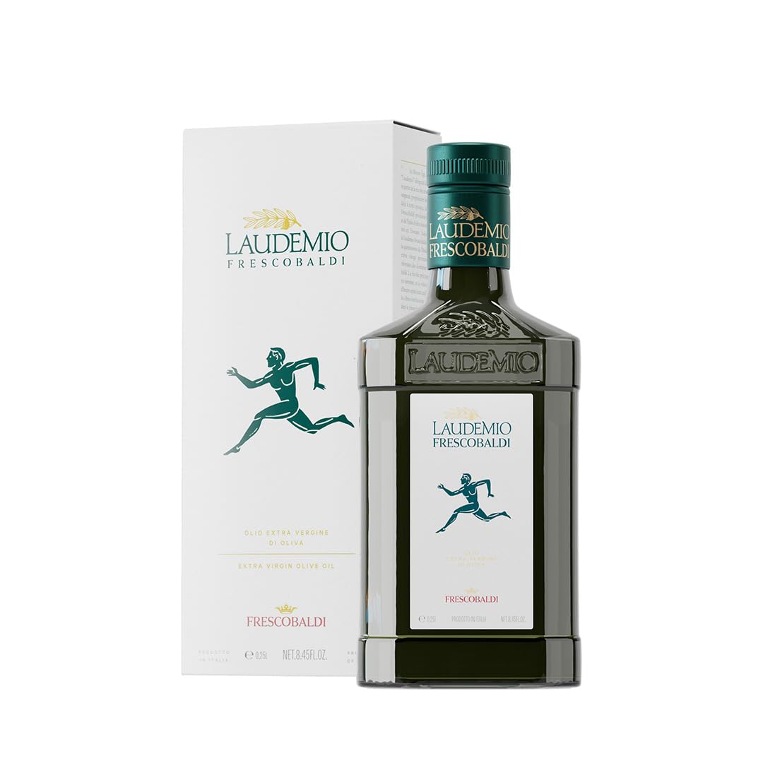 Frescobaldi Laudemio Extra Virgin Olive Oil – Premium Tuscan EVOO, Low Acidity, 250ml