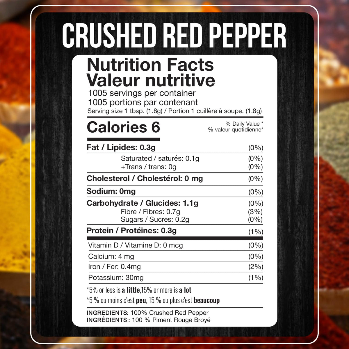 Fresh Finest Bulk 4lb Crushed Red Pepper Flakes – Kosher Spice for Pizza & Cooking