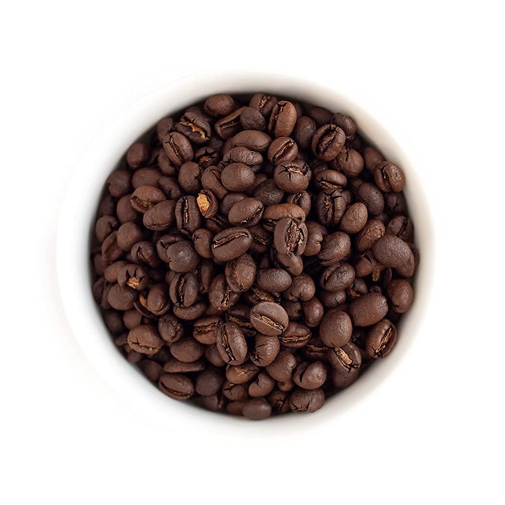 Fresh Roasted Coffee: Tanzanian Peaberry Whole Bean, Light Roast, 2 lb | Kosher