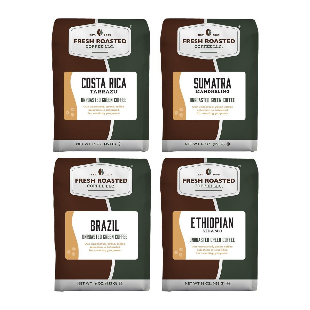 Fresh Roasted Coffee Unroasted Adventurer Home Roasting Starter Kit – Kosher
