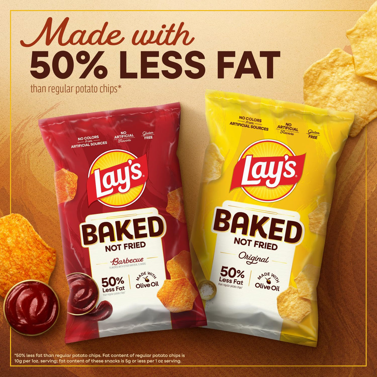 Frito-Lay Baked & Popped Mix Variety Pack – 40-Count Snack Assortment