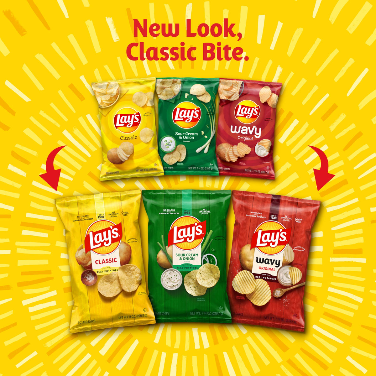 Frito-Lay Ultimate Classics Snacks Pack – 40-Count Variety Assortment