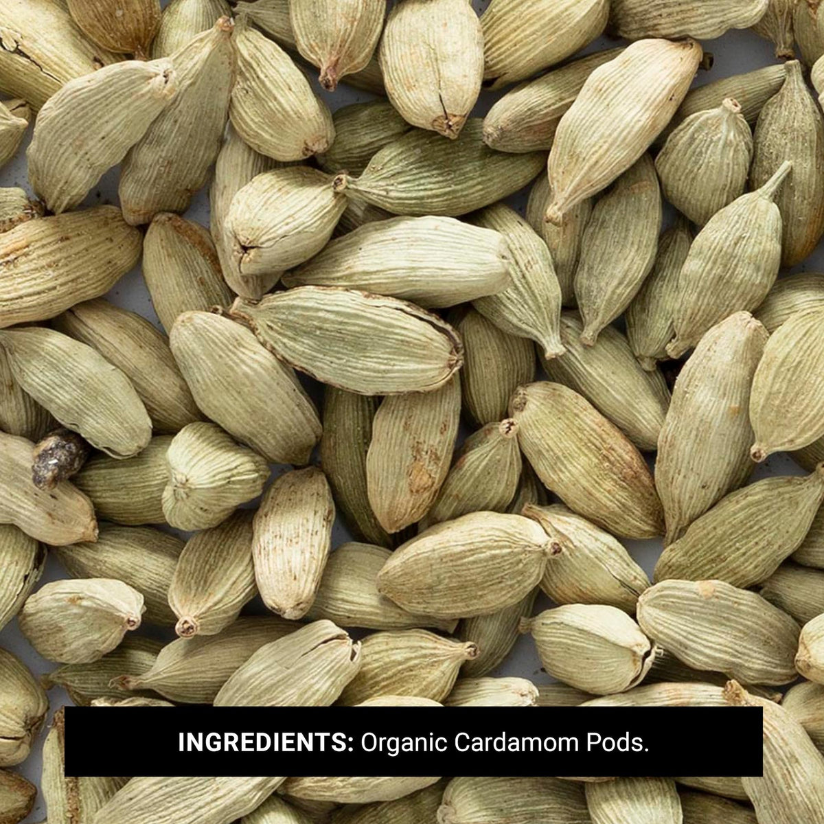 Frontier Co-op Organic Whole Cardamom Pods, 1 lb – Sweet, Warm Flavor & Floral Aroma