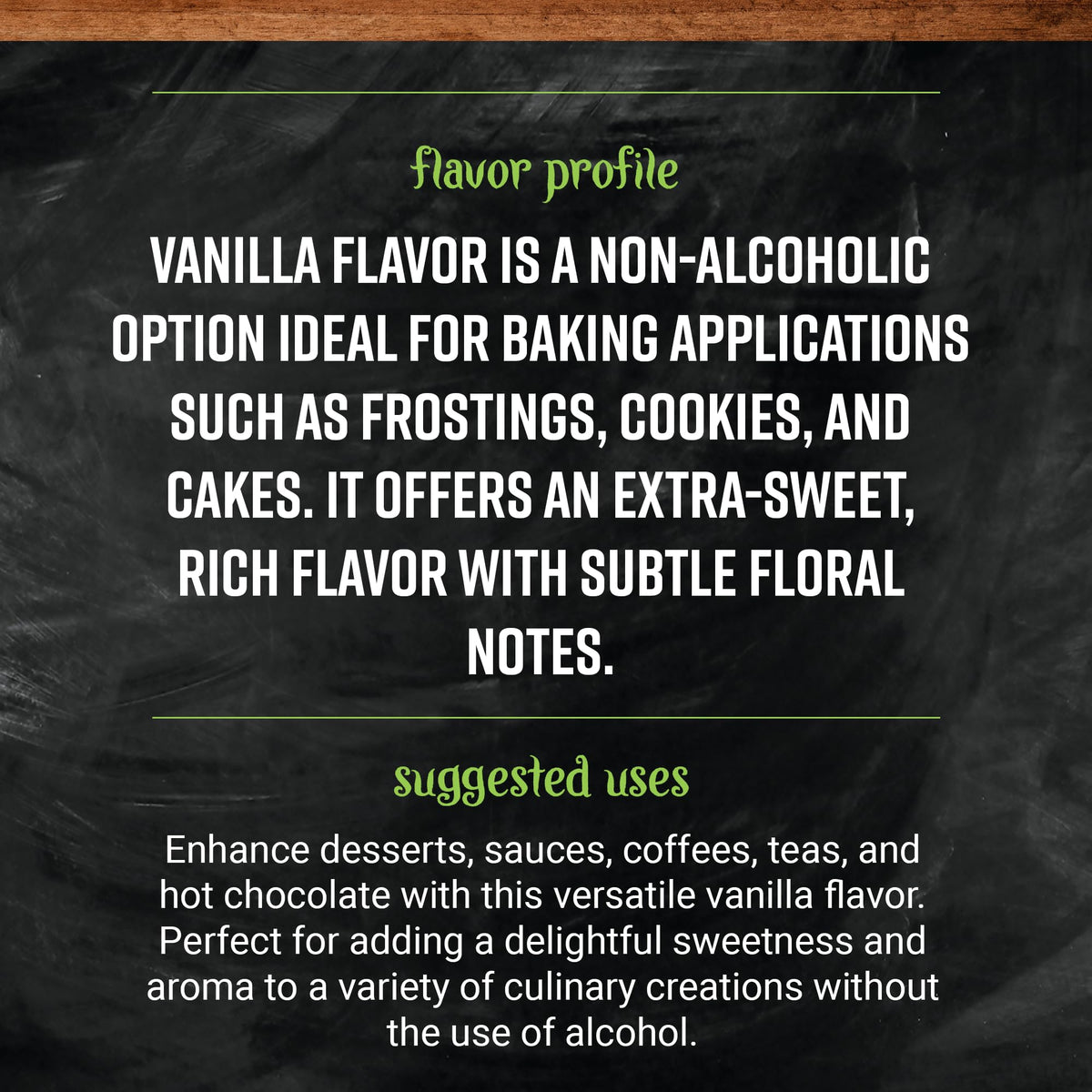 Frontier Co-op Organic Vanilla Flavoring, 4 fl oz – For Baking & Beverages