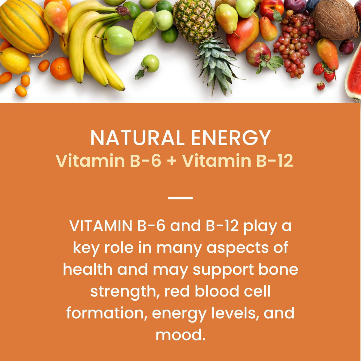 Fruniti Peach Smoothie Mix – No Sugar Added, Energy Boost, 24 Servings
