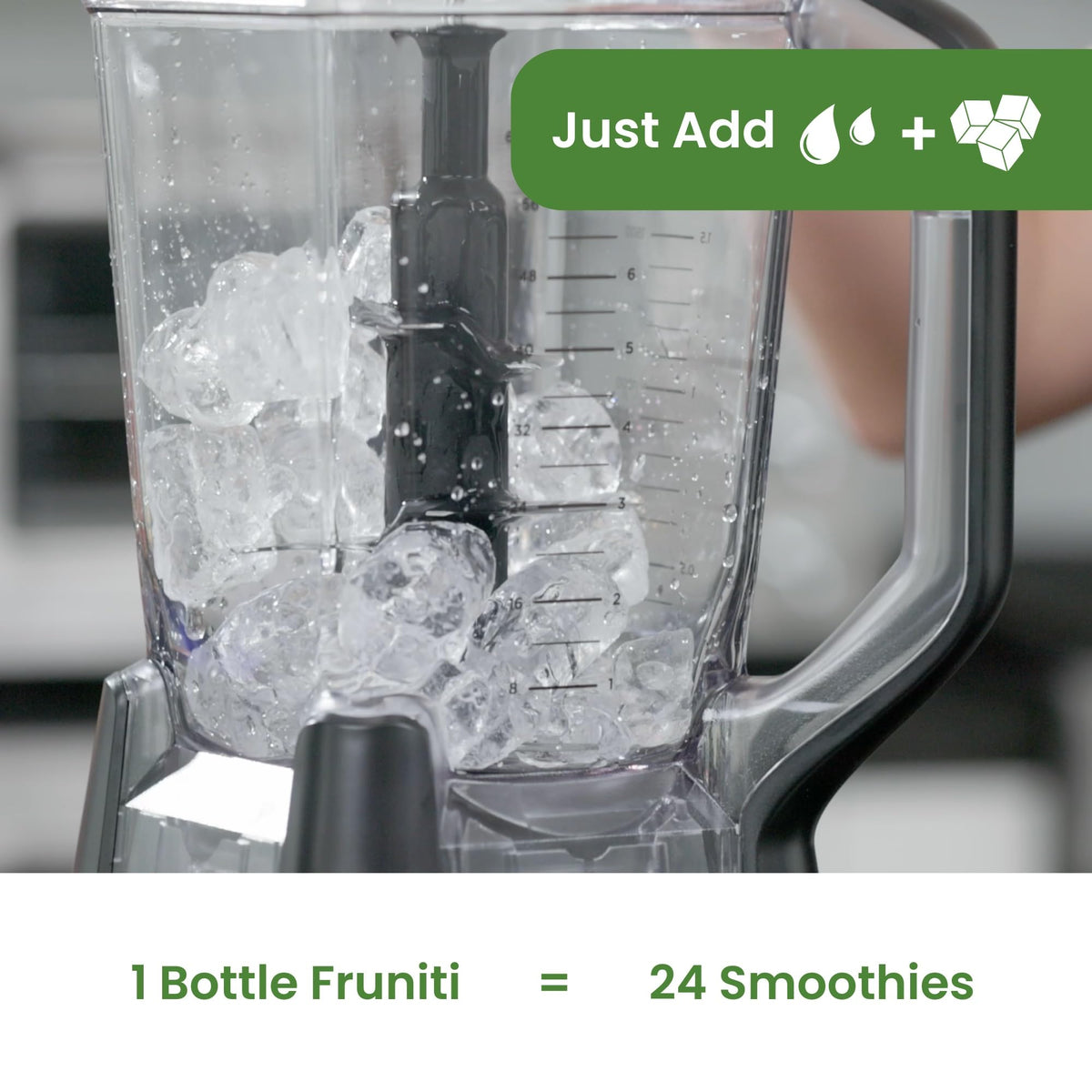 Fruniti Super Greens Smoothie Mix – Cleanse + Detox, No Sugar Added, 24 Servings