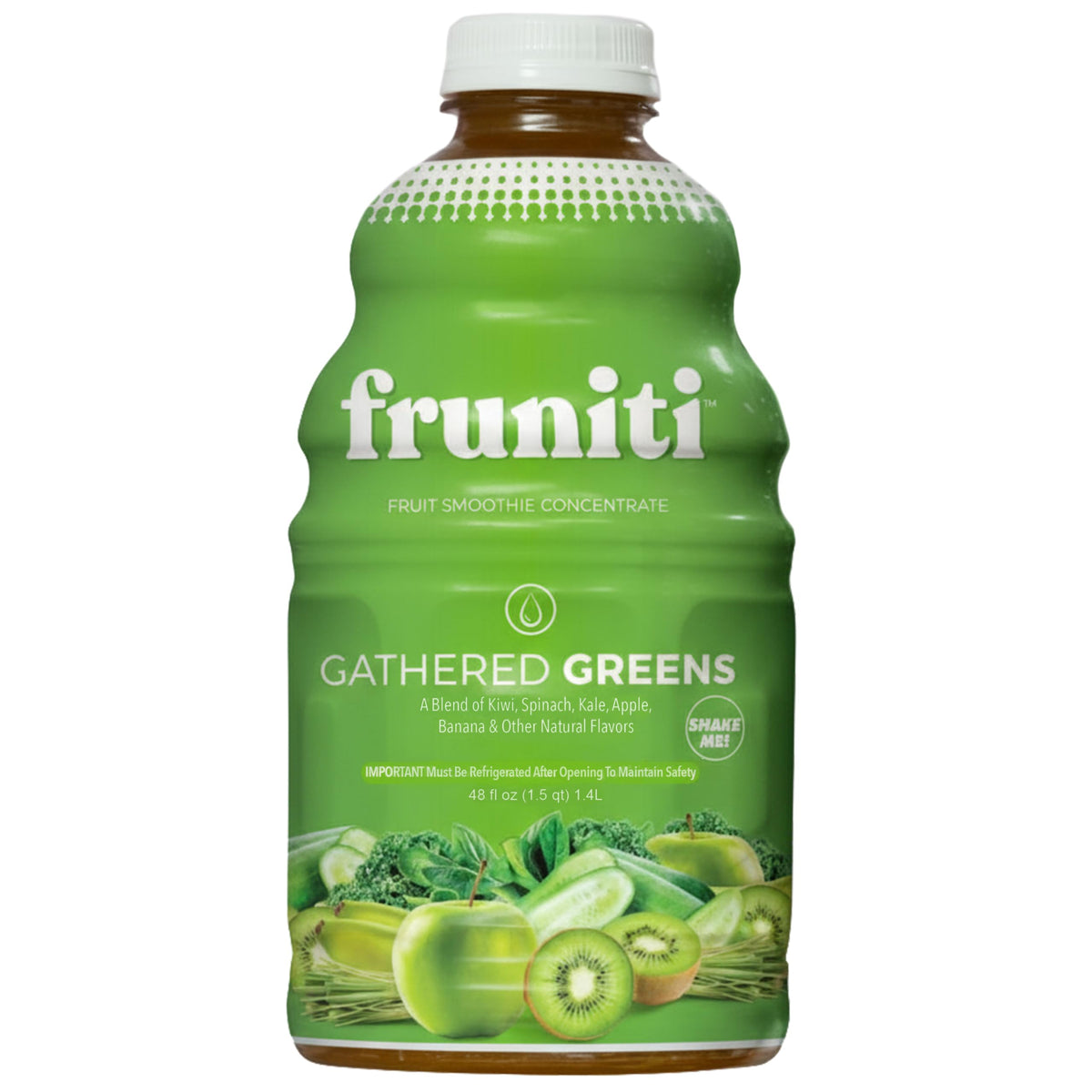 Fruniti Super Greens Smoothie Mix – Cleanse + Detox, No Sugar Added, 24 Servings