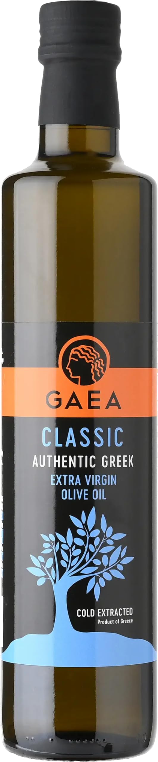 GAEA Classic Greek EVOO – Cold-Extracted, All-Natural, 16.9 oz