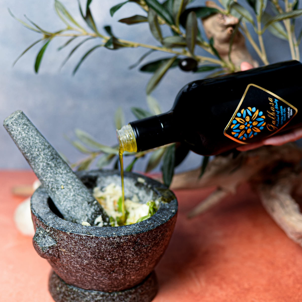 Galbasa Organic Olive Oil – Sicilian Extra Virgin, First Cold Pressed