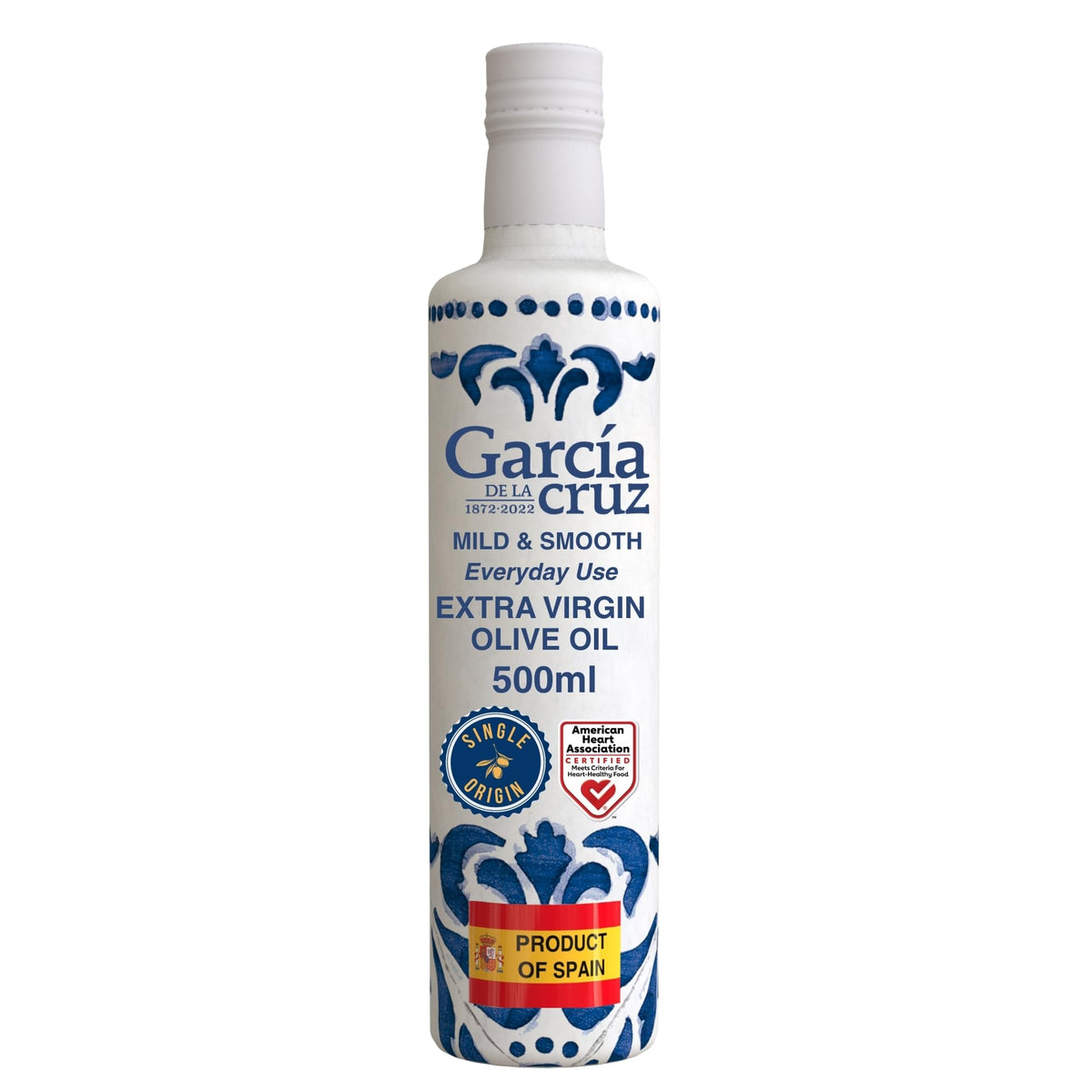 García DE LA cruz 1872 Organic Extra Virgin Olive Oil — Mild, Single-Origin Spanish Olive Oil, Family-Owned