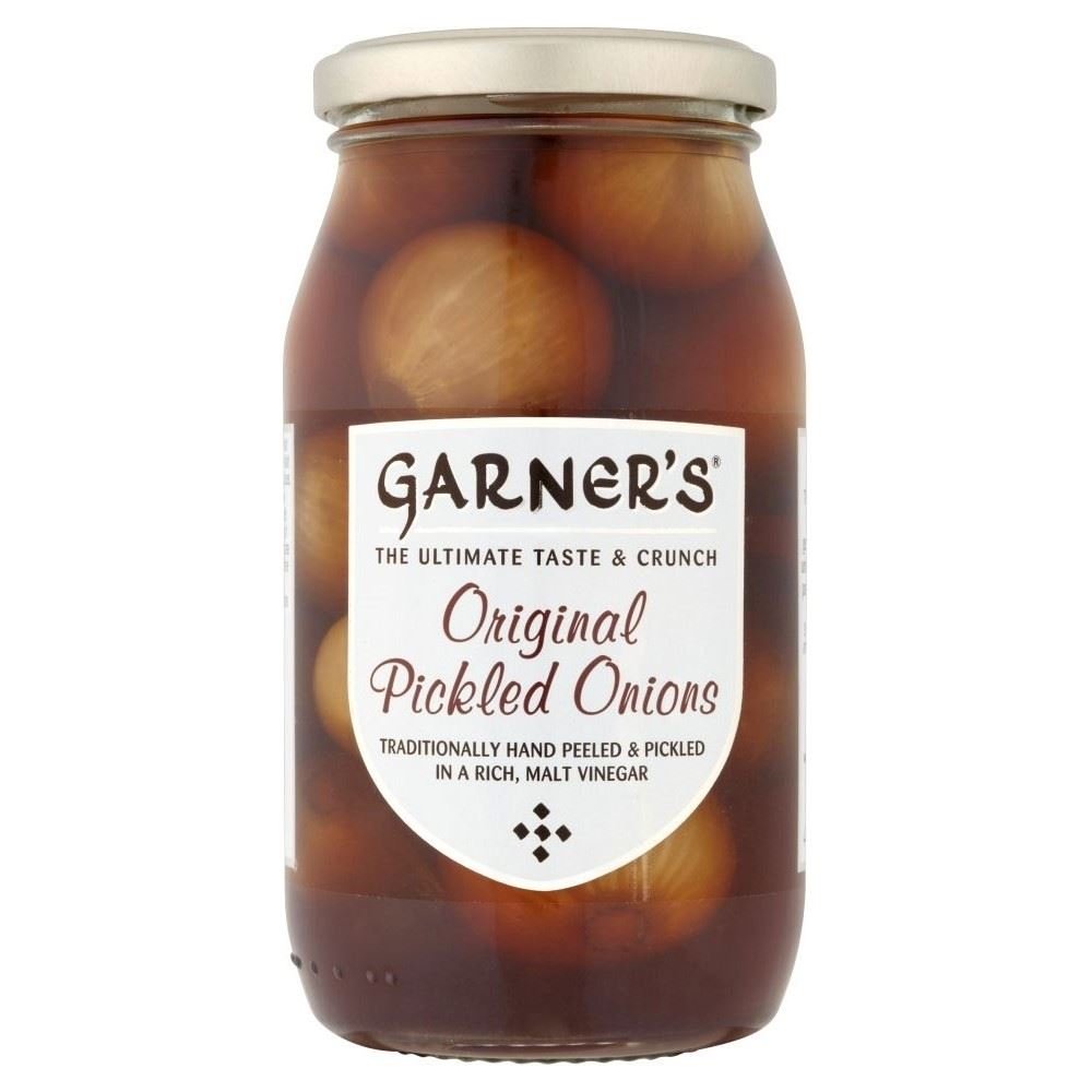 Garner's Original Pickled Onions 2-Pack (454g each) – Tangy Crisp