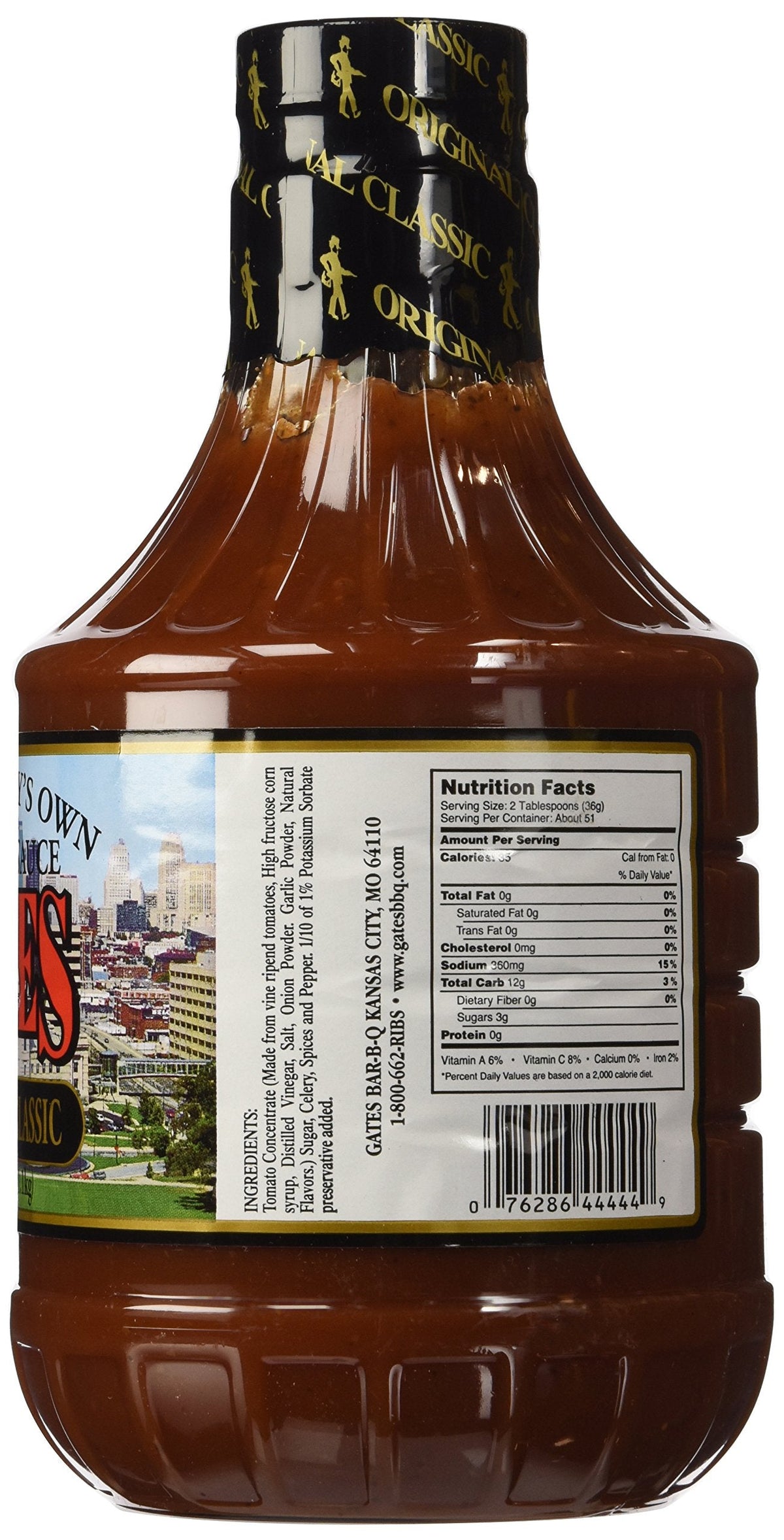 Gates Original Bar-B-Q Sauce 40 oz - 2 Pack | Kansas City Classic