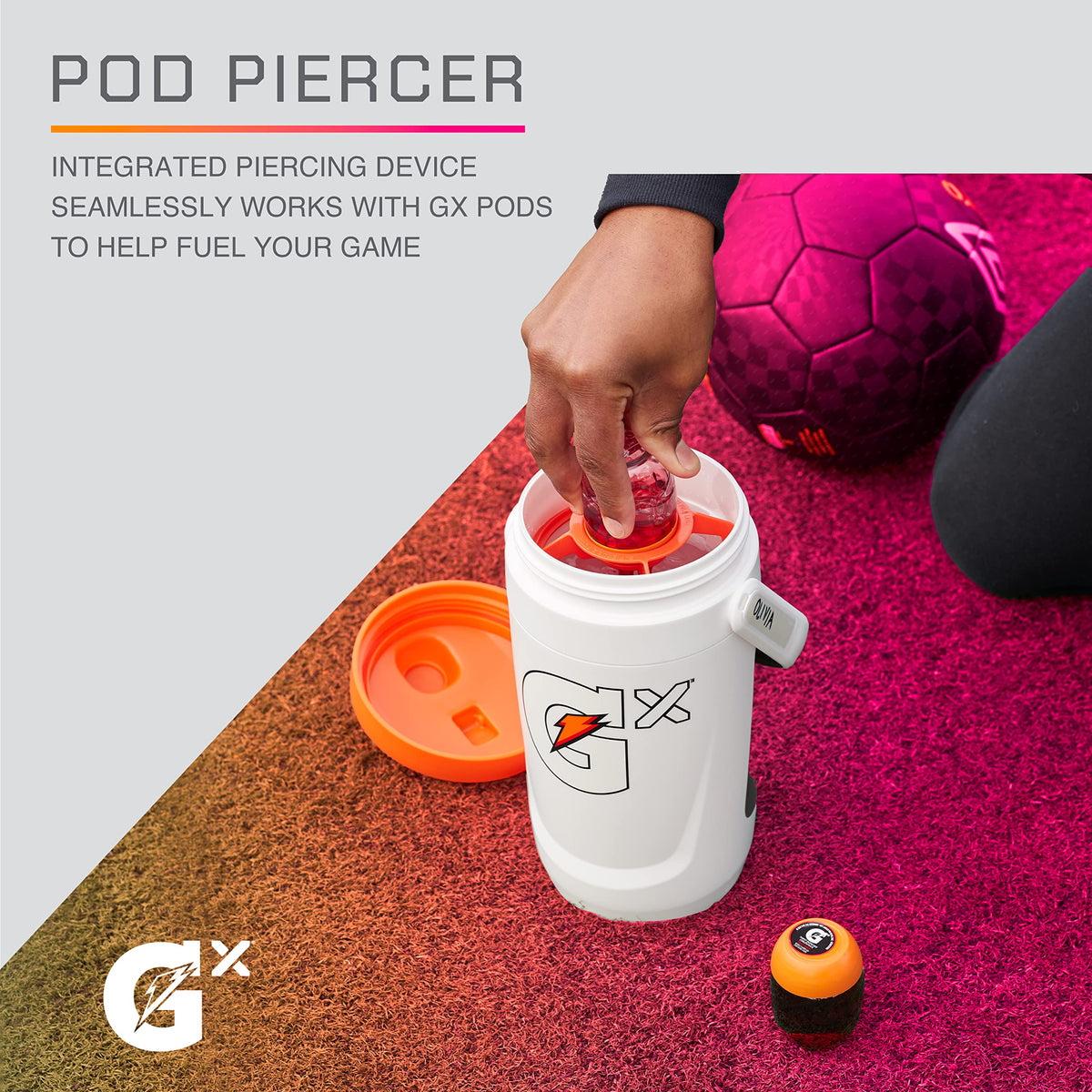 Gatorade Gx Performance Jug 64oz – Leakproof, Non-Slip Grip