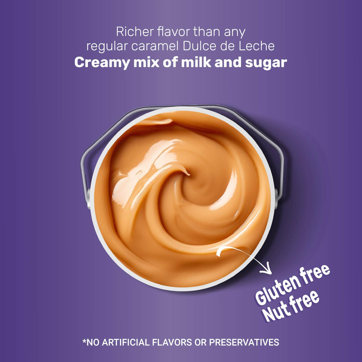 Gaucho Ranch N’Dulce Dulce de Leche Multipurpose Caramel – Coffee, Desserts & Ice Cream (11 lb)