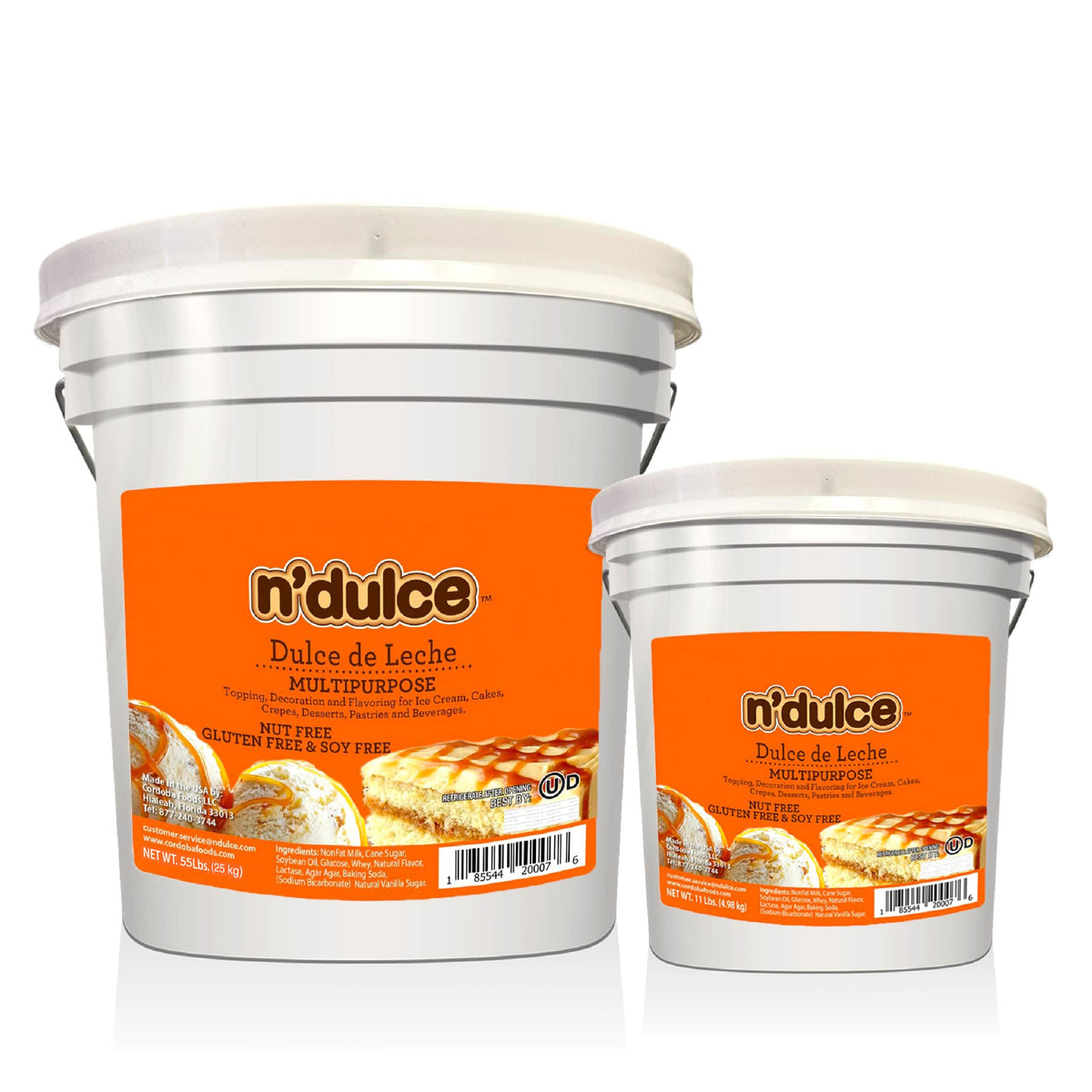 Gaucho Ranch N’Dulce Dulce de Leche Multipurpose Caramel – Coffee, Desserts & Ice Cream (11 lb)