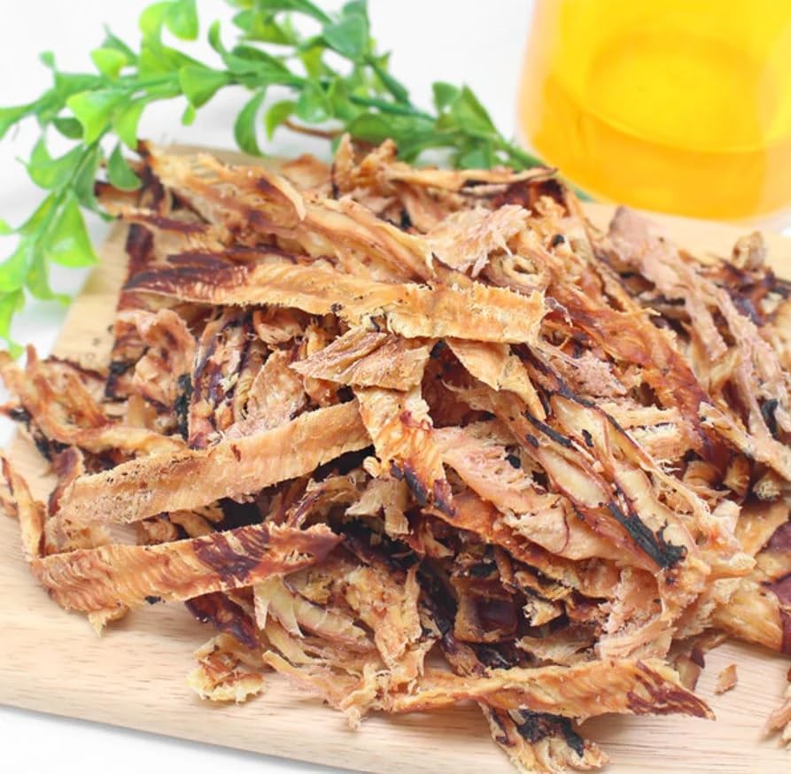 Savory Dried Squid Snack 9.17oz – 11g Protein per Serving | Korean Jerky by GE Gangwon Export
