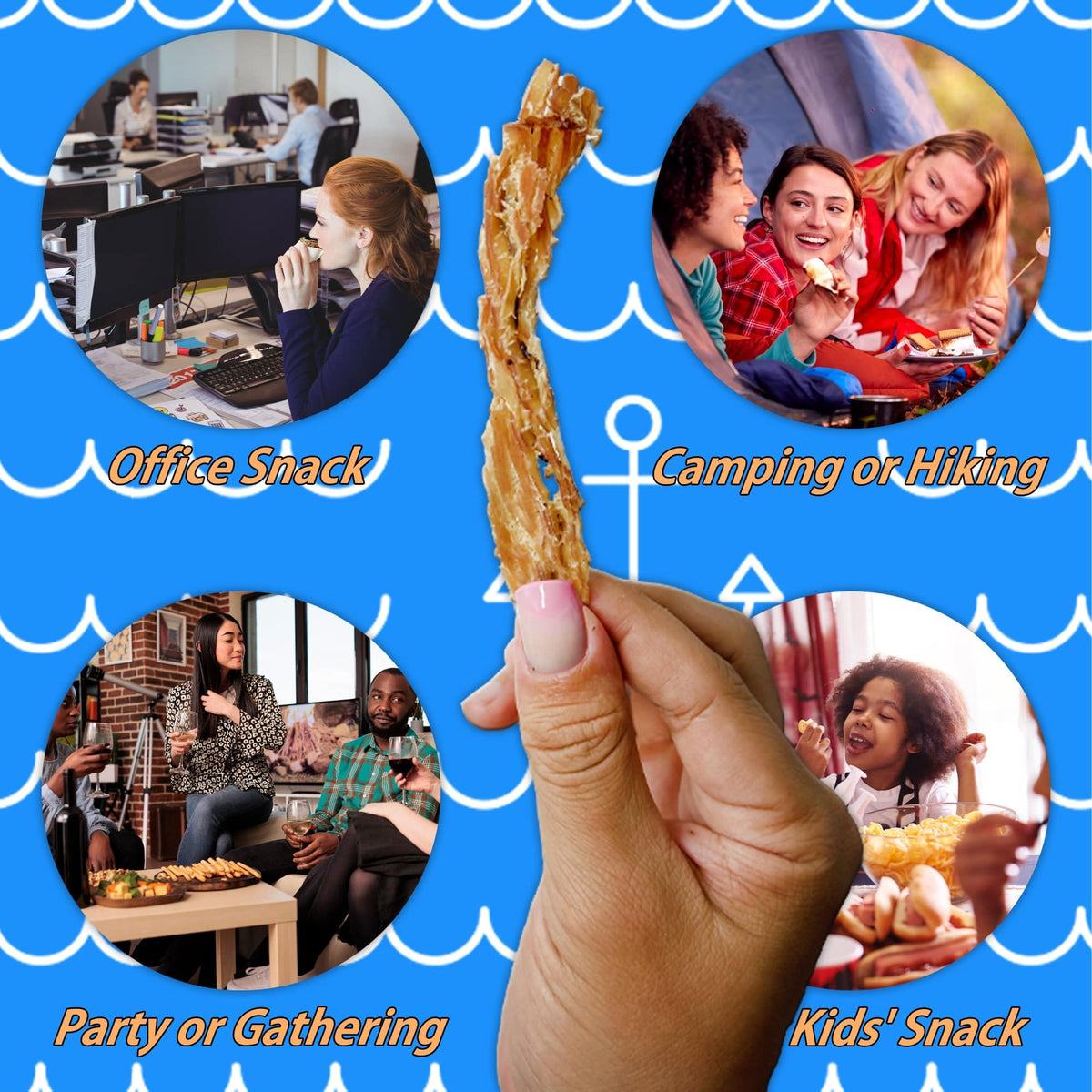 Savory Dried Squid Snack 9.17oz – 11g Protein per Serving | Korean Jerky by GE Gangwon Export