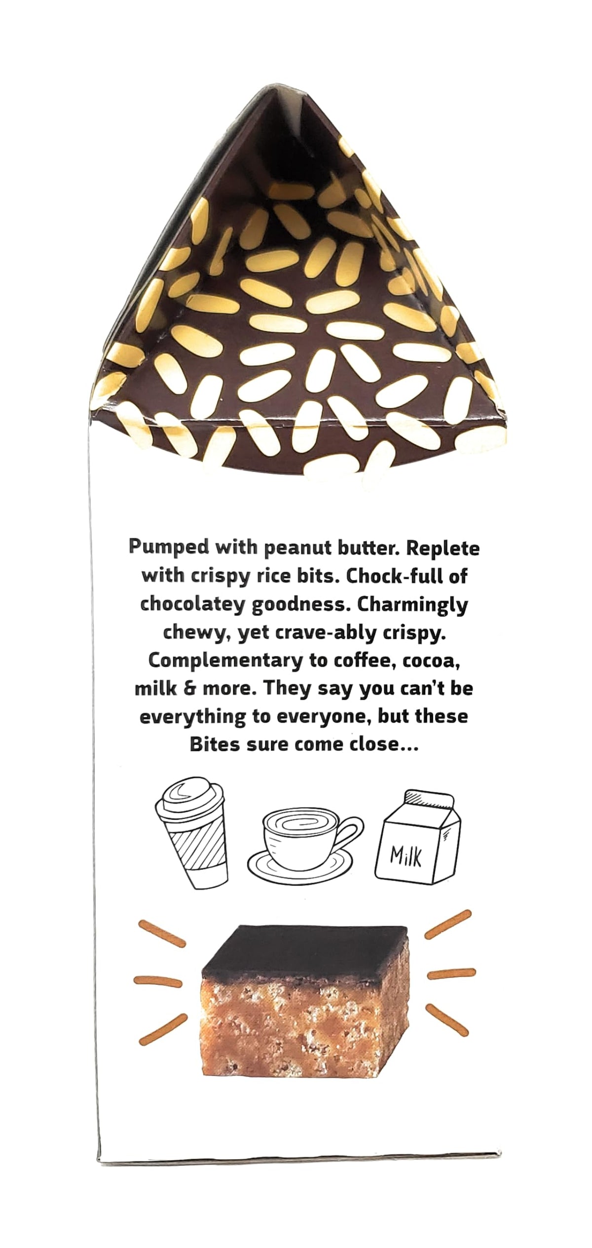 Geakv Chocolatey Coated Peanut Butter Crispy Rice Bites – 2-Pack (8.15 oz / 231 g each)