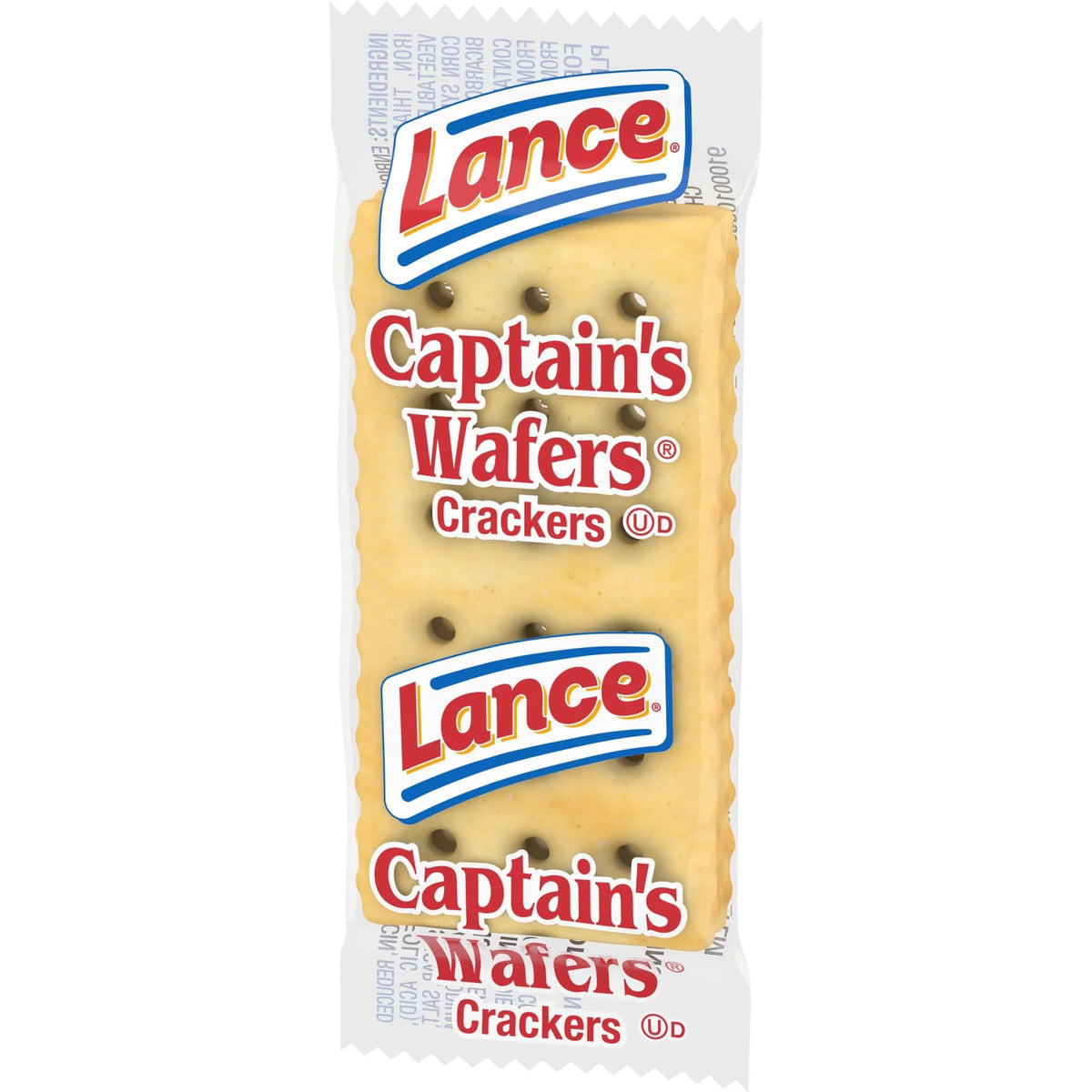 Captain's Wafers Crackers Original Flavor – 75-Pack Bulk, 2 Per Pack, On-the-Go Snack