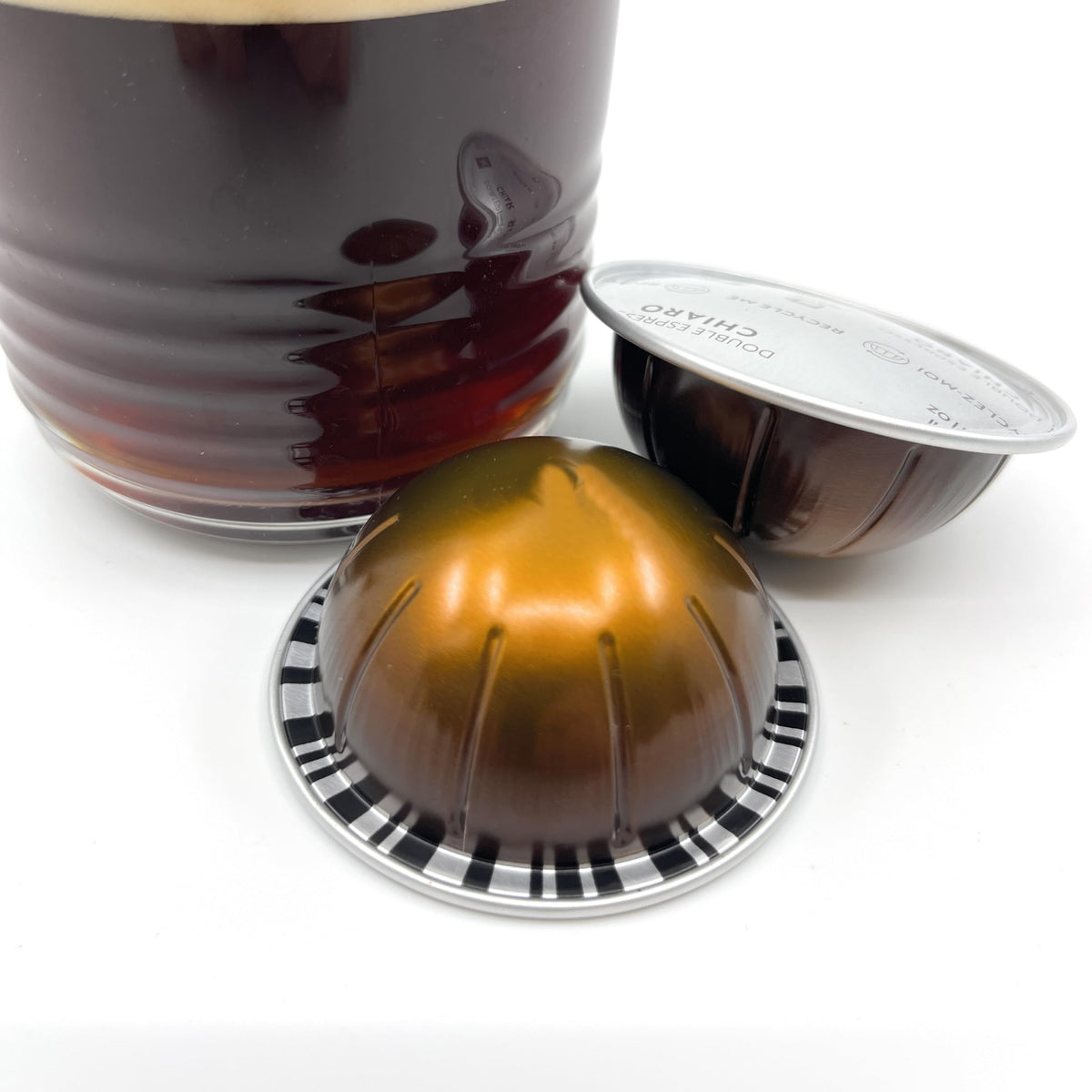 Generic Double Espresso Chiaro Coffee Pods – Premium 80 ml Espresso Capsules, 10-Pack