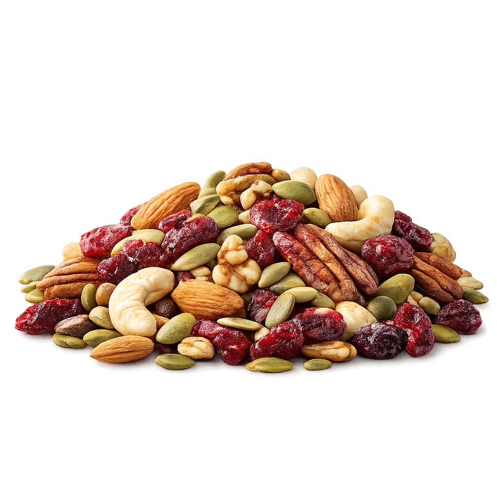 Omega-3 Trail Mix Snack Blend – Cranberries, Nuts & Seeds, 40 oz Kosher Non-GMO