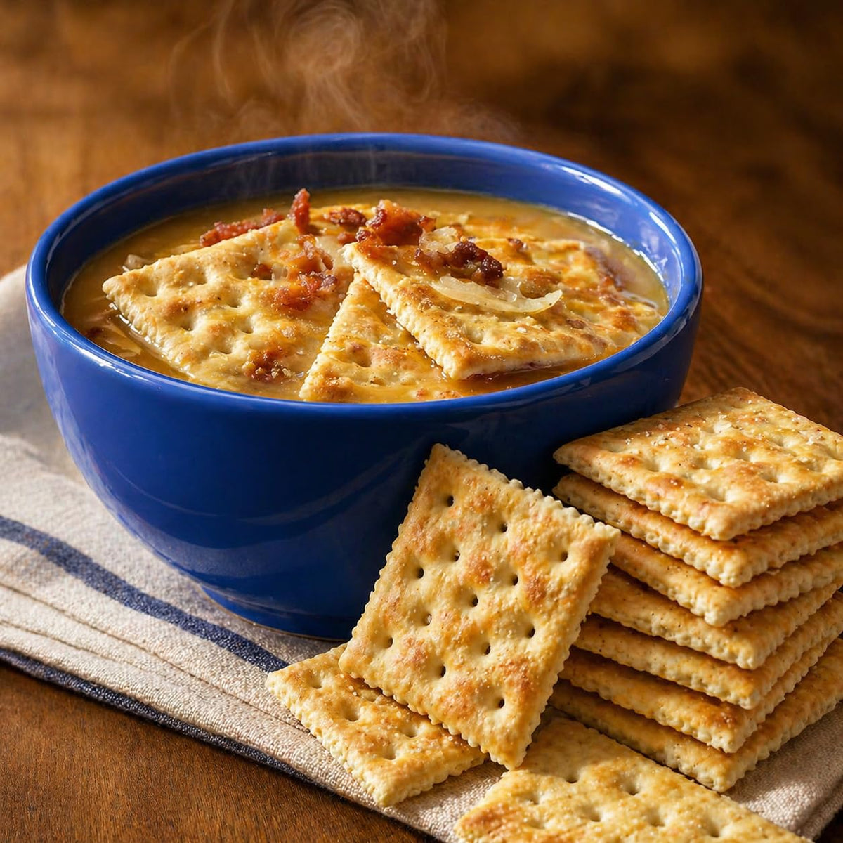 Saltine Crackers 100 Pack – Premium Individually Wrapped, Low Sodium | Generic