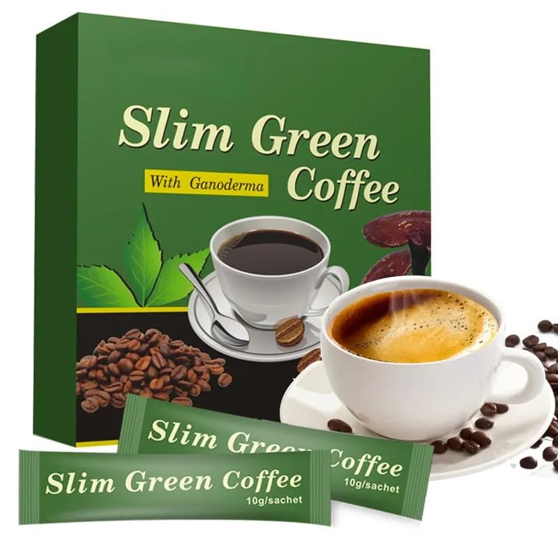 Slim Green Coffee with Ganoderma Extract - 18 Sachets (180g) | Generic