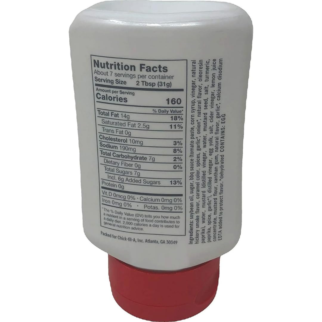 Chikfila Original Sauce 8 oz (3-Pack) Bundle with Giri Spork & Condiment Cup