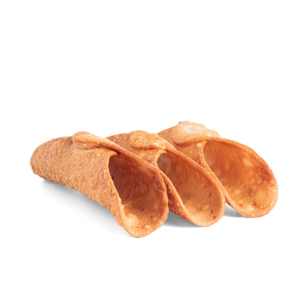 Giusto Sapore Sicilian Cannoli Shells – Large, 48 Shells – Imported from Italy – Family-Owned Brand