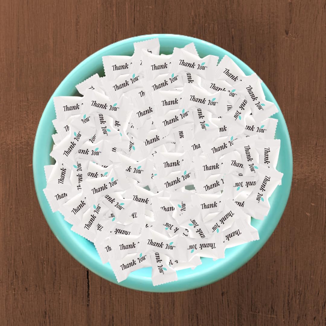 Global Basics Buttermints – 250 Count Individually Wrapped Mints for Events & Favors