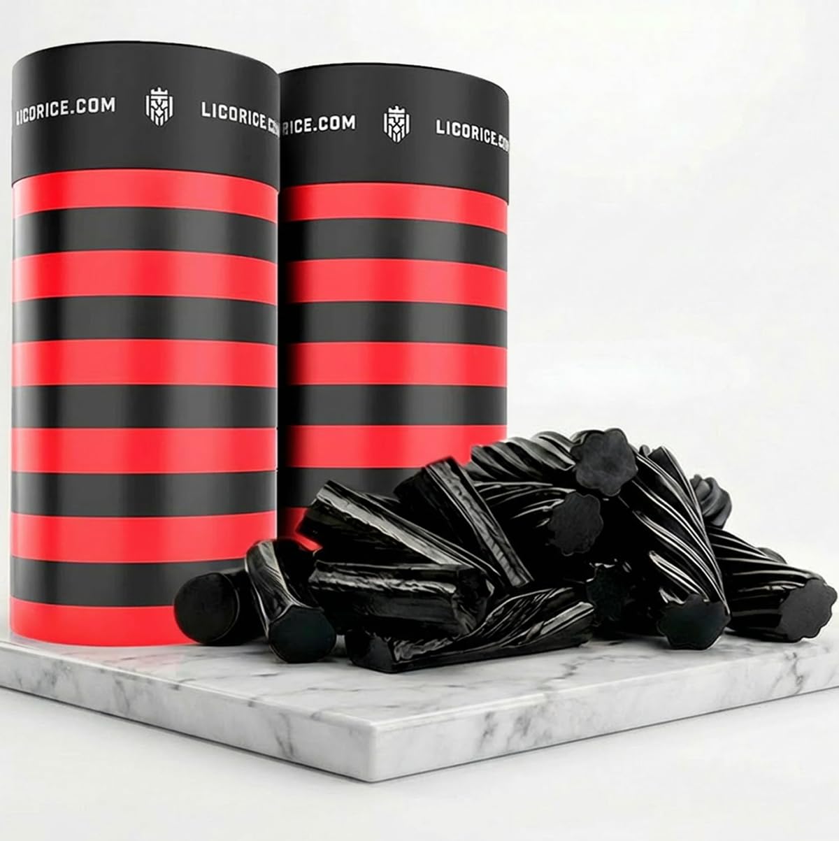 Goat Foods Licorice.com Gourmet Candy – Black Licorice Duo with Australian Twists & Finnish Bites