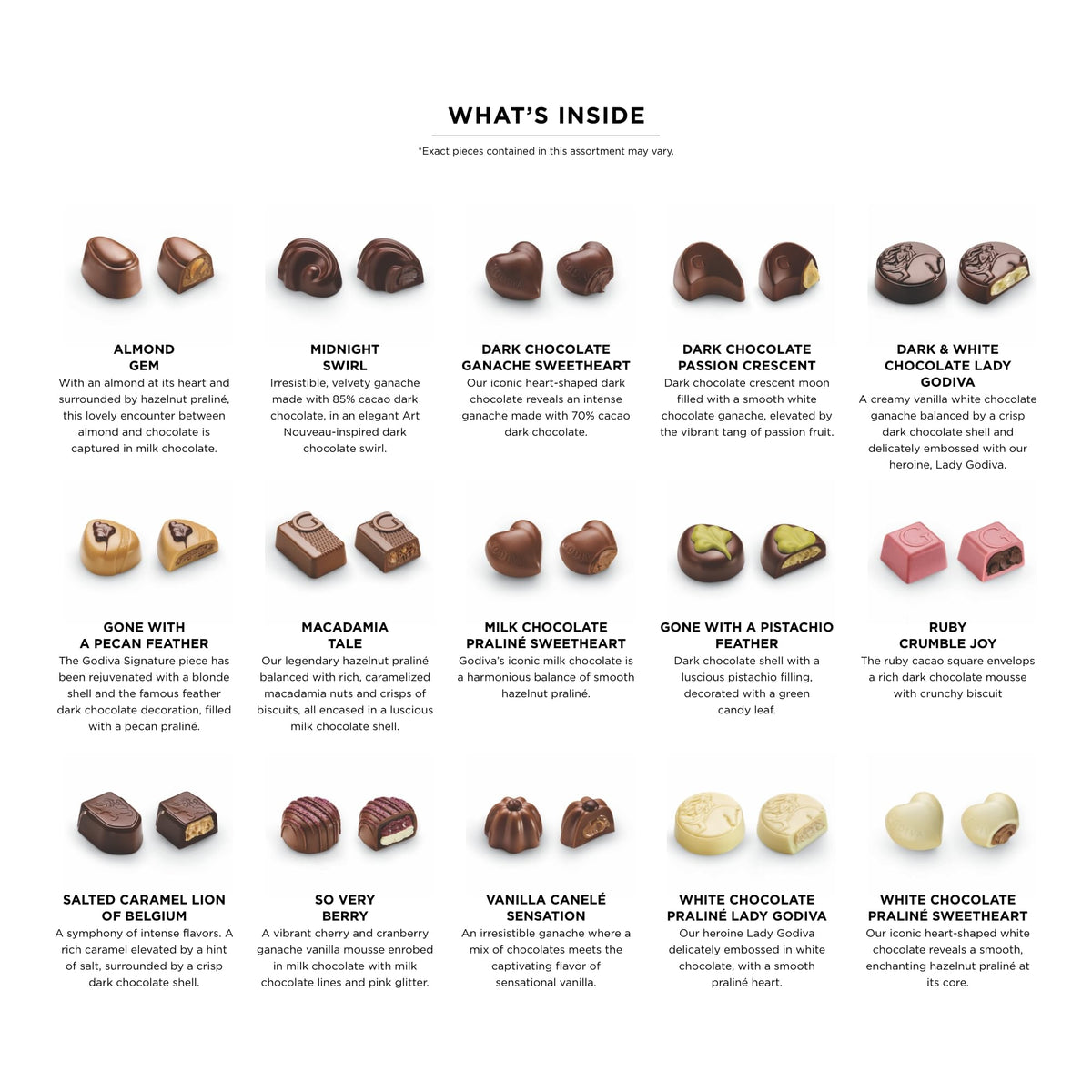 Godiva Gold 15-Piece Chocolate Gift Box – Belgian Dark & Milk Chocolates (Kosher)