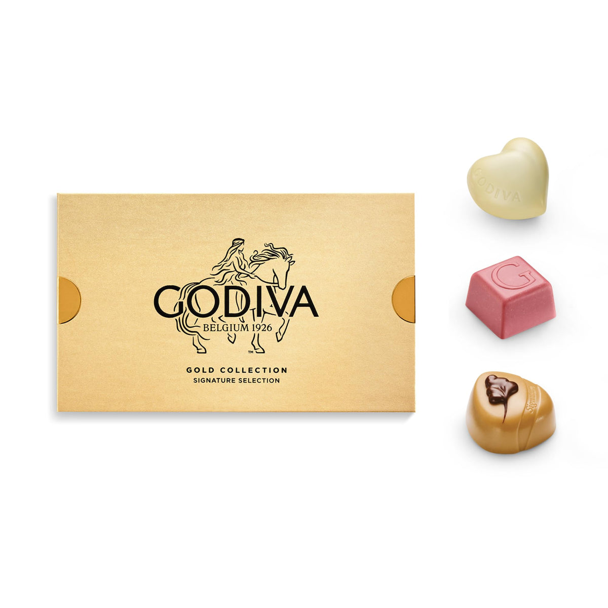 Godiva Gold 15-Piece Chocolate Gift Box – Belgian Dark & Milk Chocolates (Kosher)