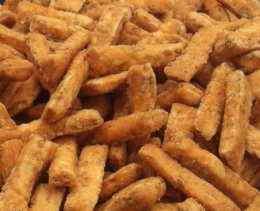 Golden Flavor Sesame Sticks – Unsalted – 3 lb (4 x 12 oz) | Non-GMO & Kosher Snack