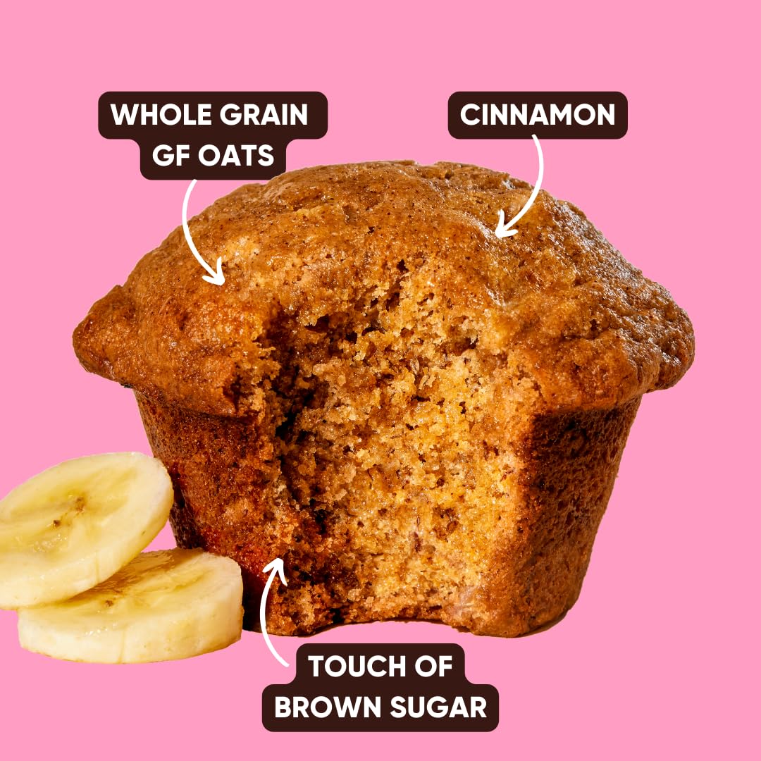 GoNanas Original Oat Flour Banana Bread Mix – Gluten Free, Vegan, Dairy Free, 3-Pack