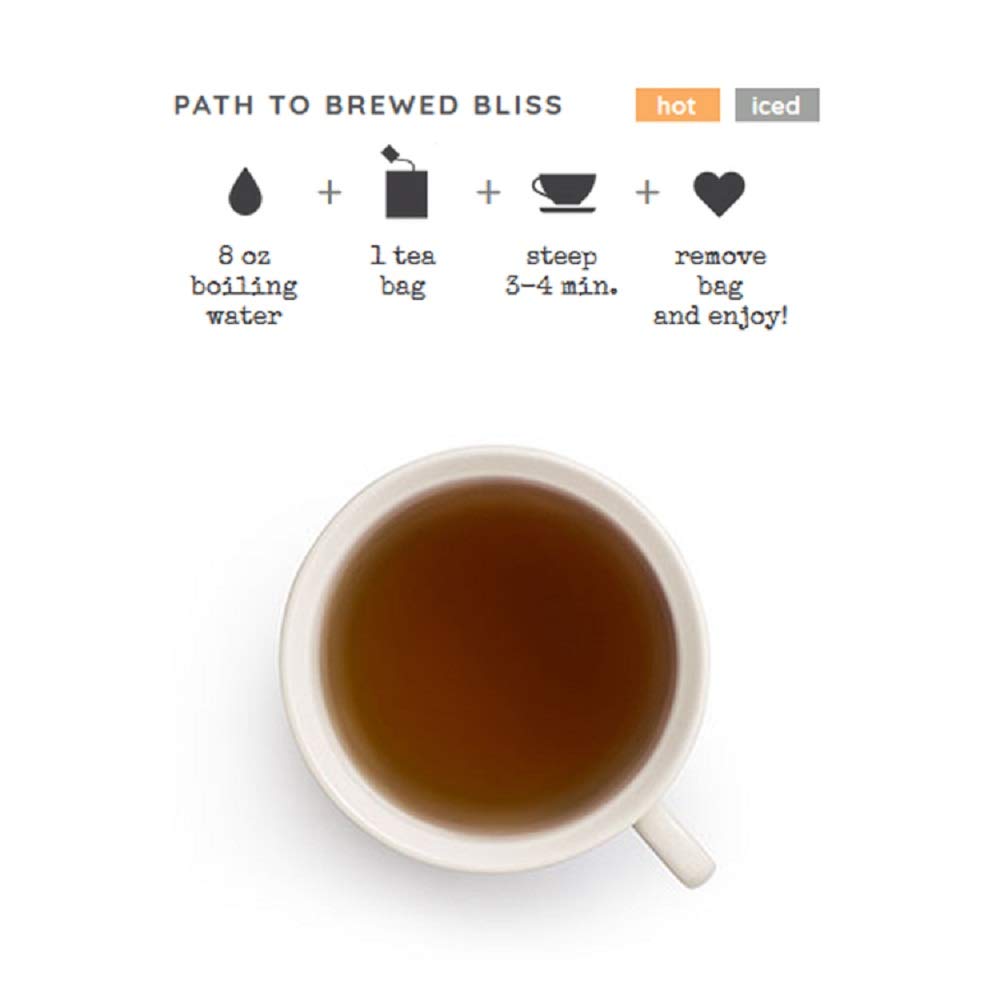 Good Earth Tea Co. Sweet & Spicy Chai Black Tea — 18 Tea Bags (Pack of 6)