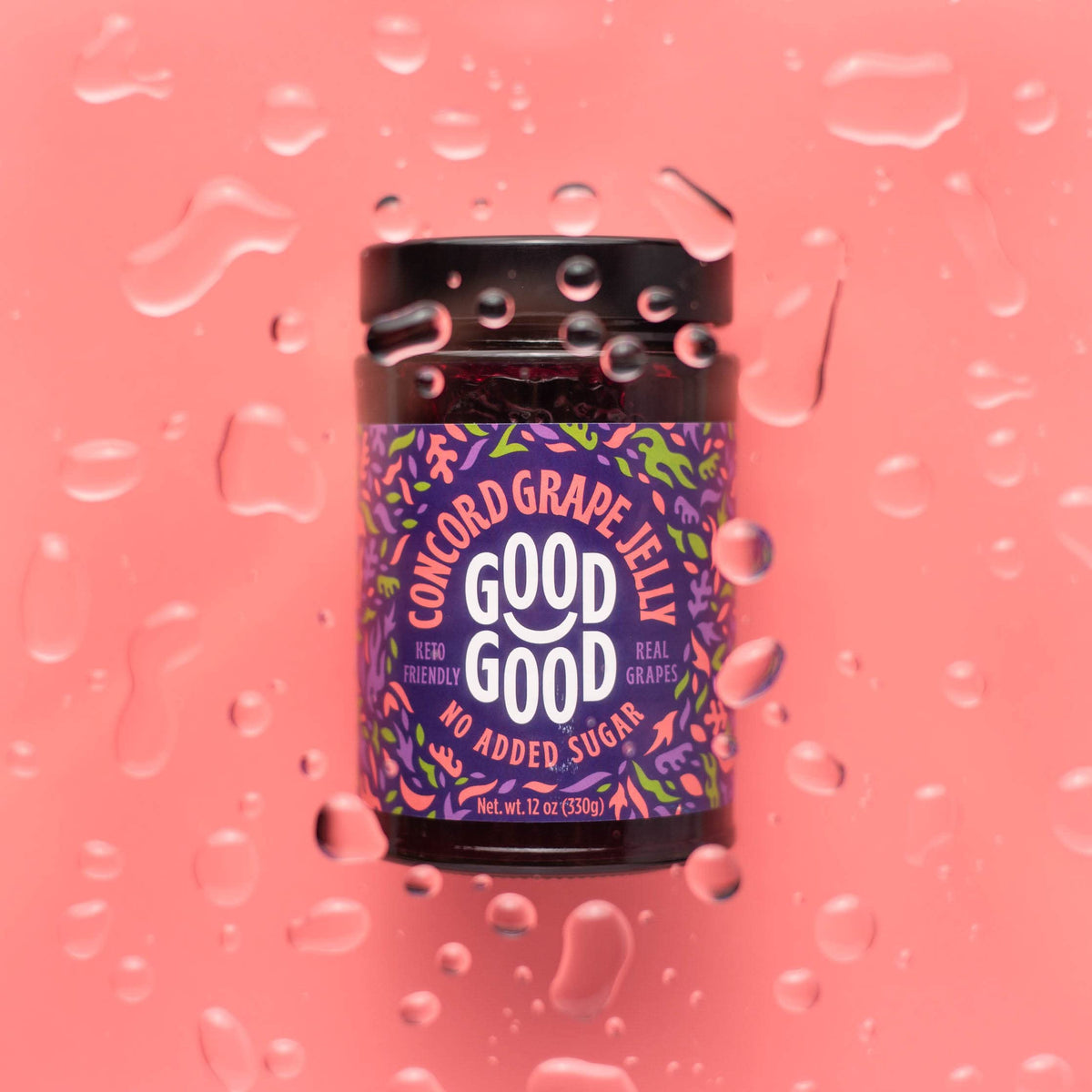 Good Good Healthy Jam Variety Pack – No Added Sugar, Keto & Low-Carb