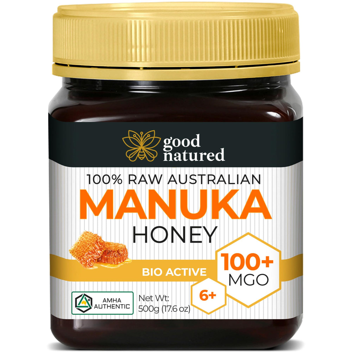 Good Natured Raw Manuka Honey MGO 100+ | NPA 6+ 500g