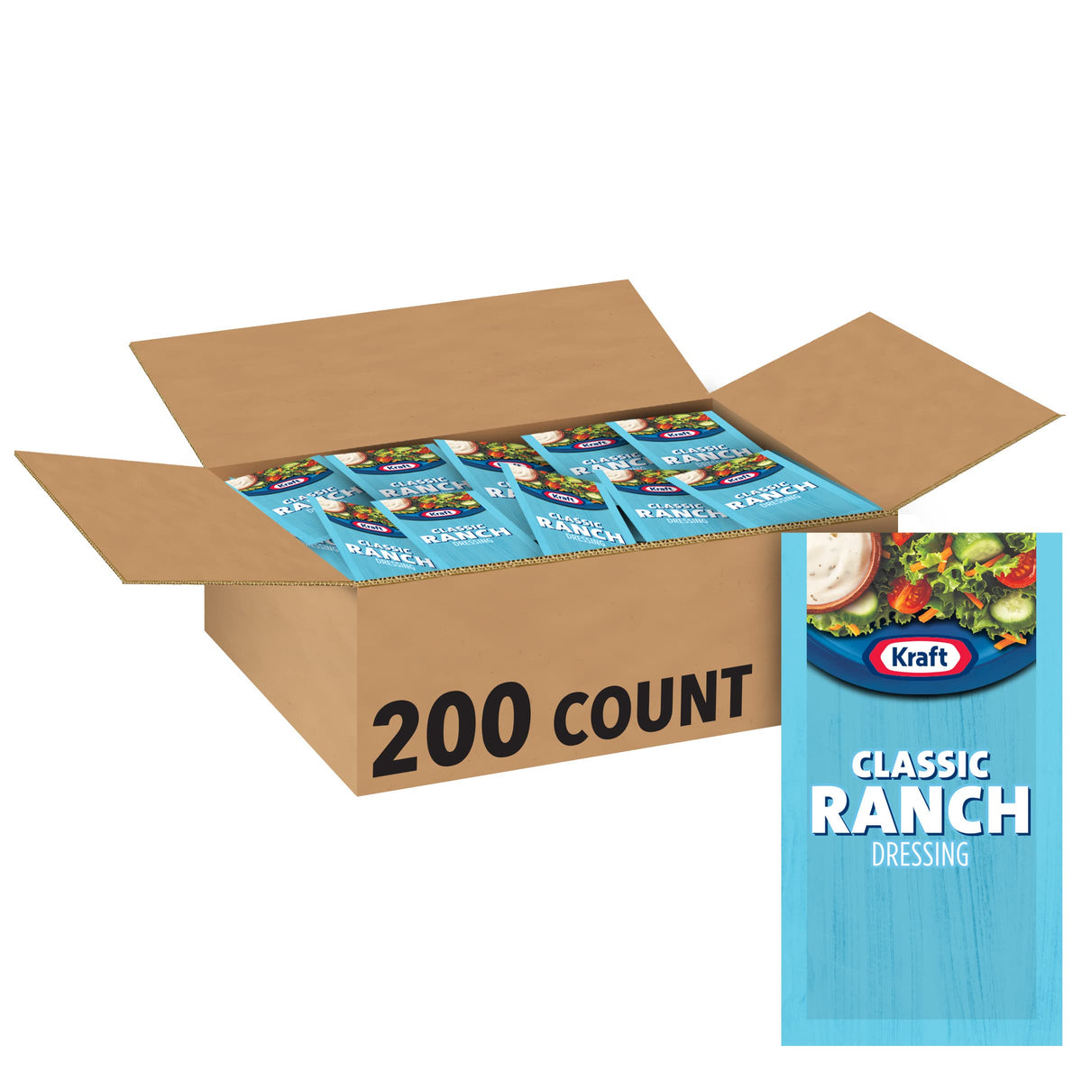 Good Seasons Kraft Ranch Dressing Packets – 0.44 oz, Pack of 200
