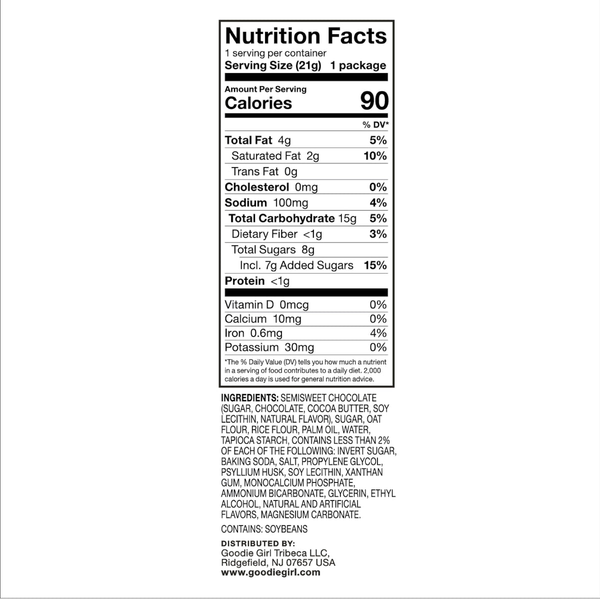 Goodie Girl Mini Chocolate Chip Gluten Free Cookie Snack Packs — 24 Snack Packs, 90 Calories Each | Peanut Free, Egg Free, Dairy Free