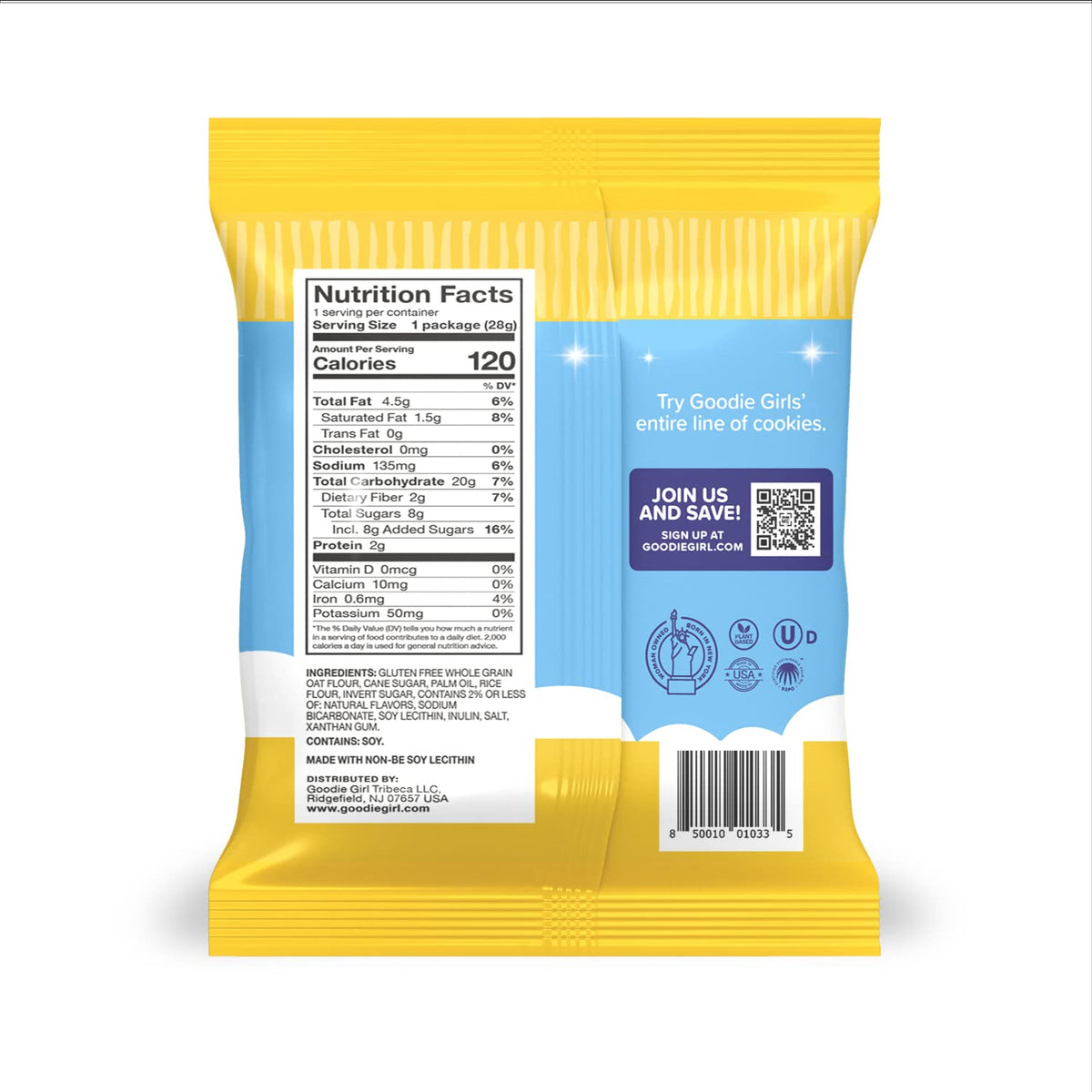 Goodie Girl Snack Pack Variety – Gluten Free & Peanut Free – 24 Bags