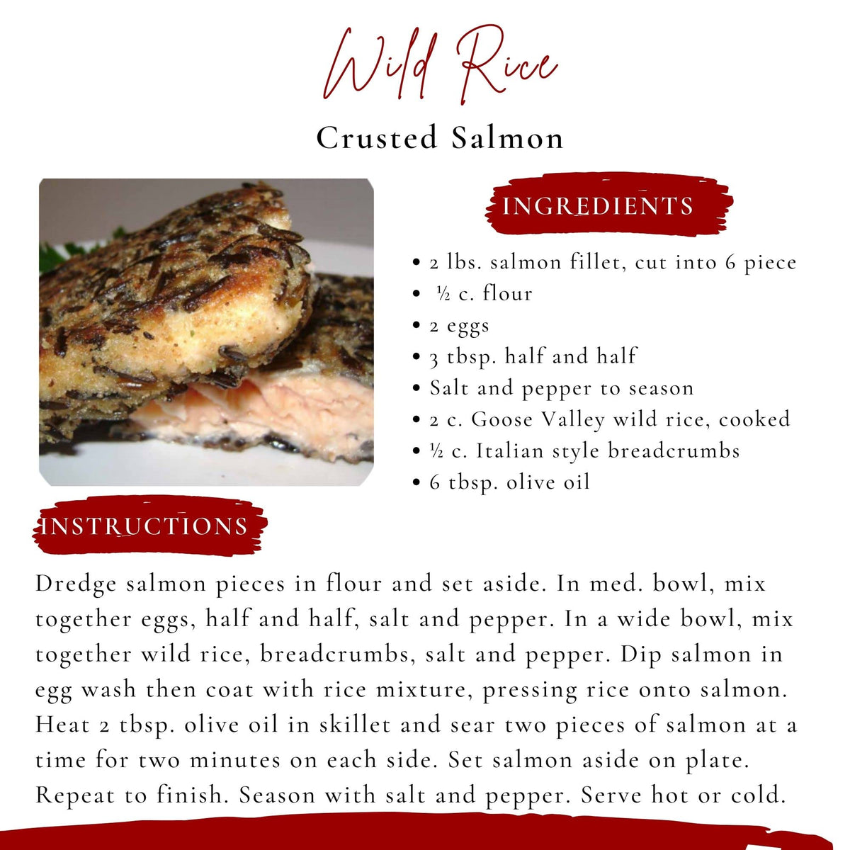 Goose Valley Brown & Wild Rice Fusion – 5 lb California Grown Whole Grain Blend