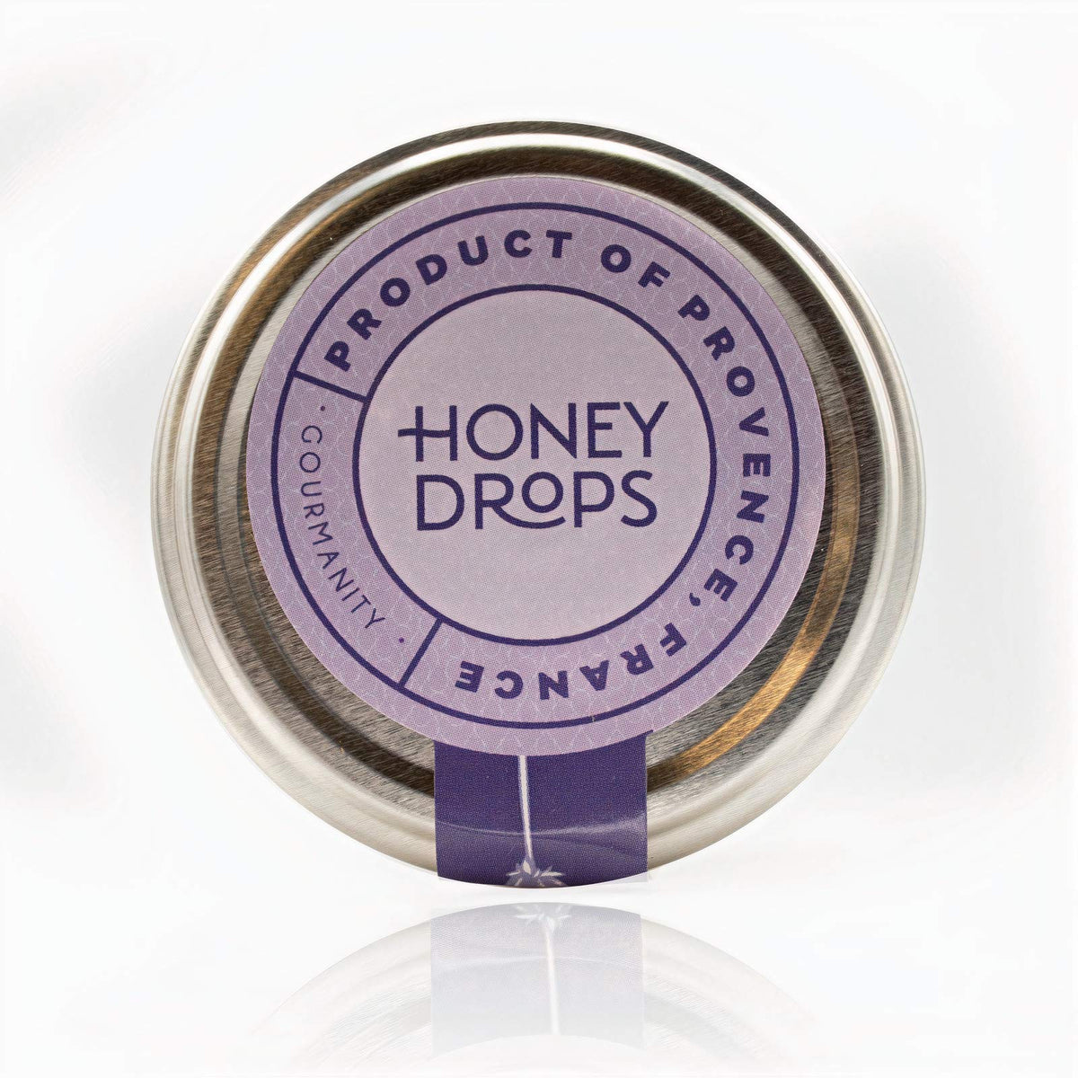 Gourmanity Lavender Honey Drops – Provence Artisan Candy, 2x7oz Jar Pack