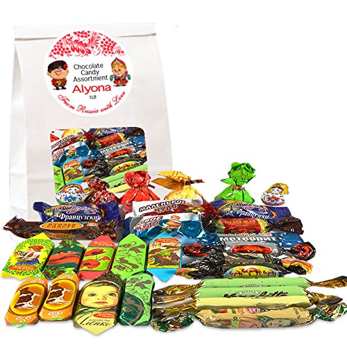Gourmet Russian and Ukrainian Chocolate Candy Assortment - 1 lb by Gourmet Gifts